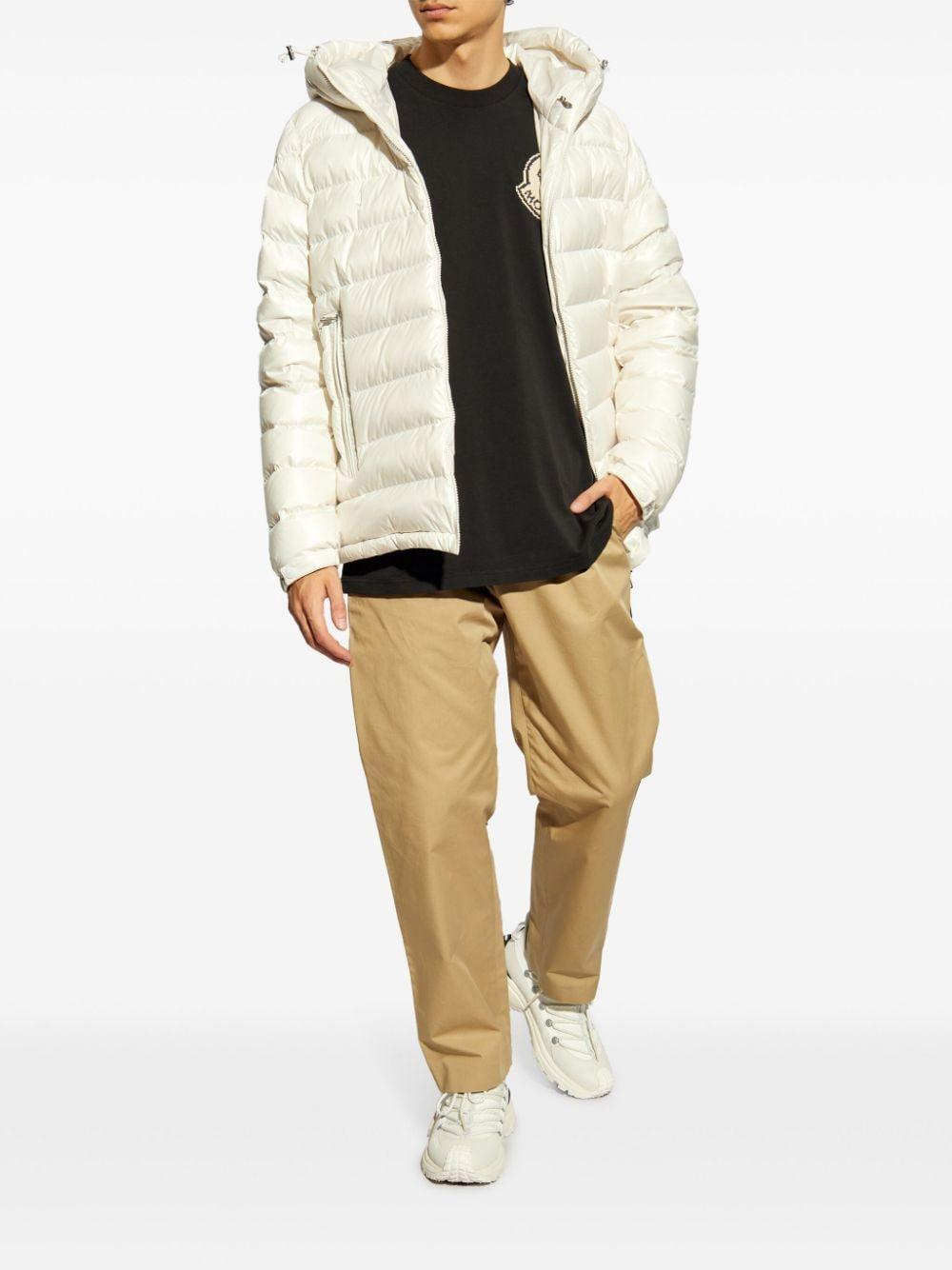MONCLER Logo Cotton Jersey T-shirt In Multicolor Product Image
