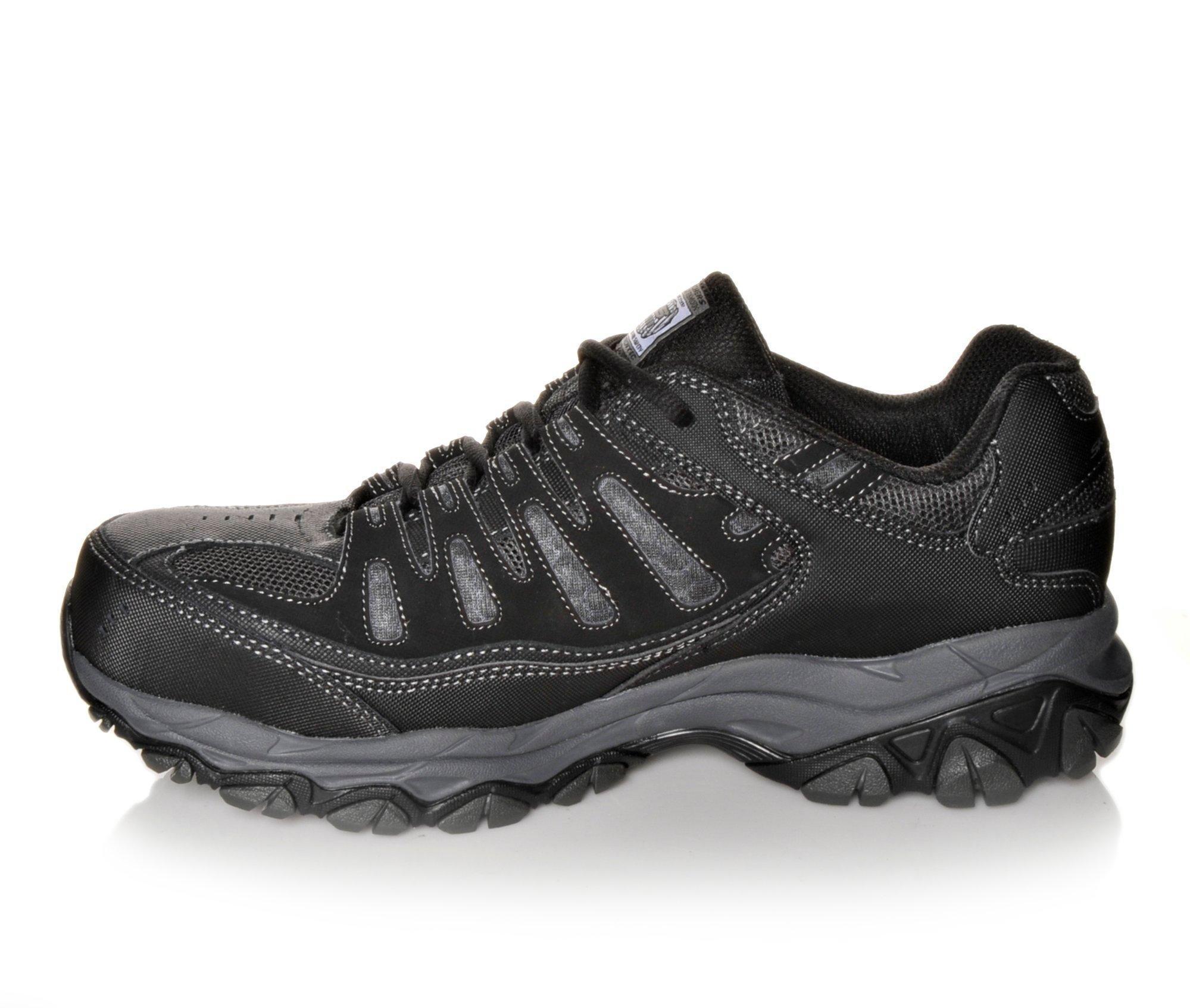 Men's Skechers Work 77055 Cankton Steel Toe Work Shoes Product Image