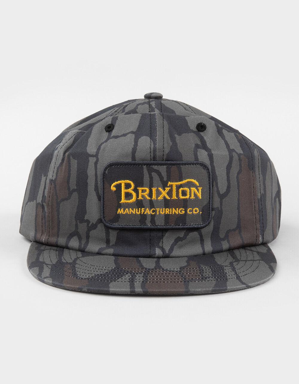 BRIXTON Grade Snapback Hat - CAMO/BLK Product Image
