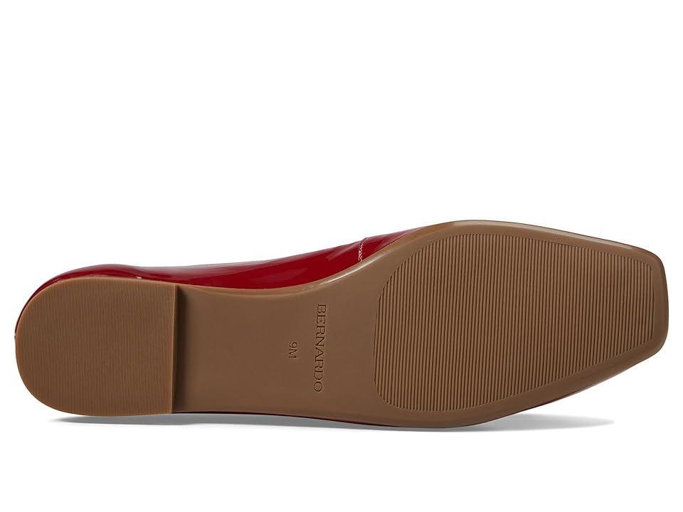 Gwynn Leather Bow Ballerina Flats Product Image