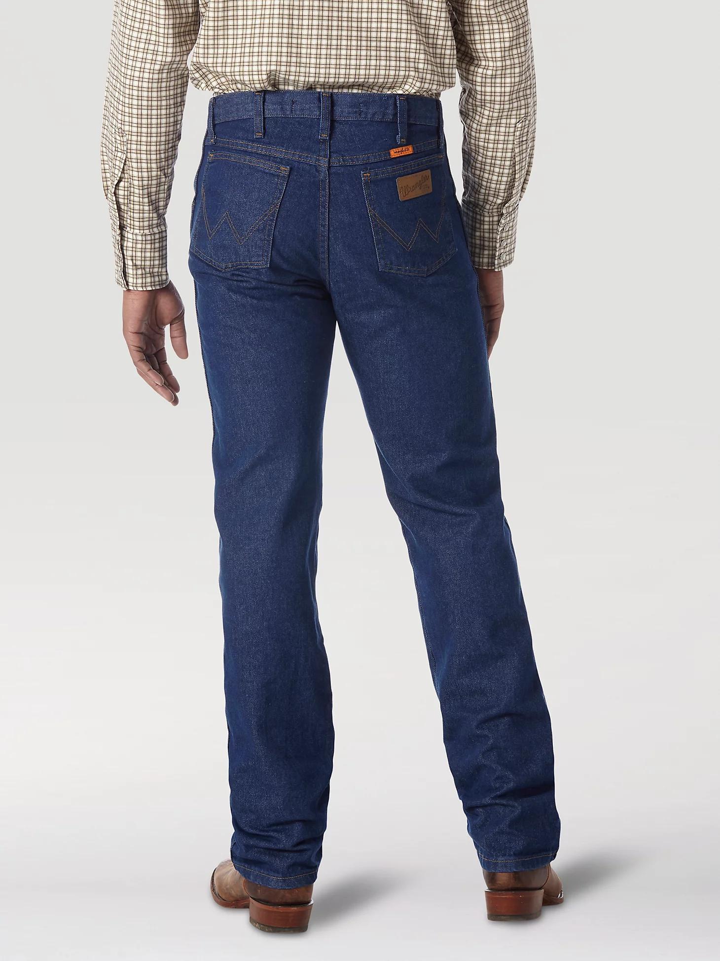 Wrangler® FR Flame-Resistant Regular Fit Lightweight Denim Jean | Men's JEANS | Wrangler® Product Image