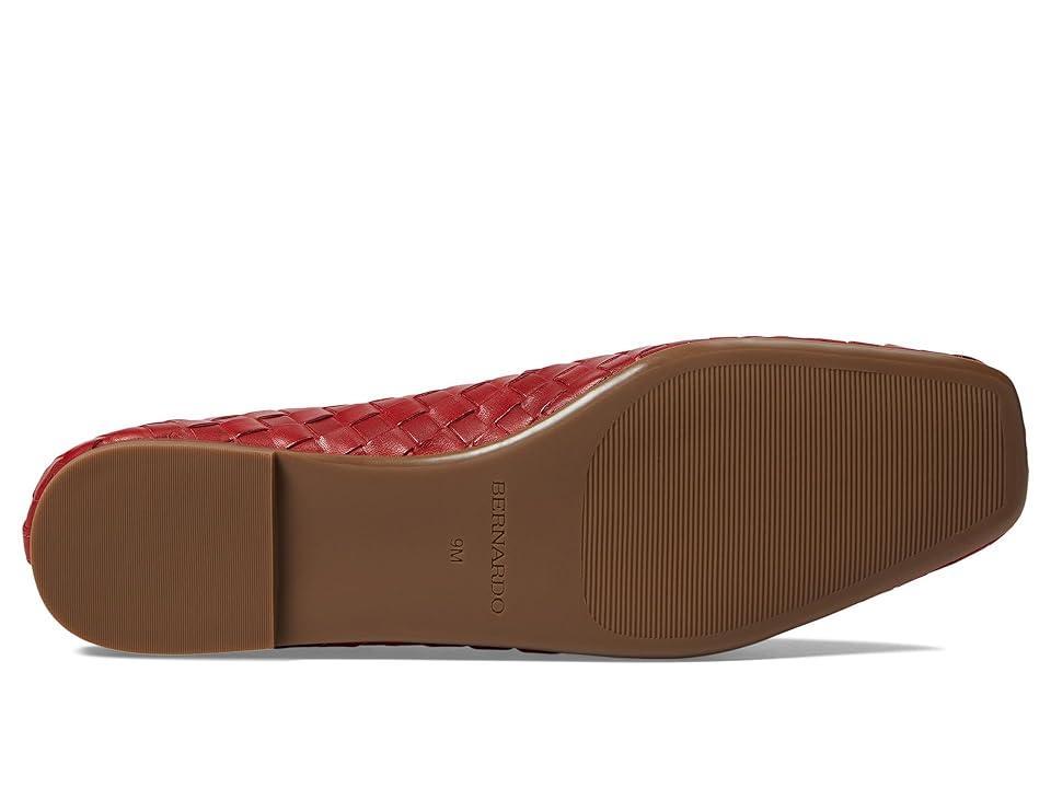 Womens Gwynn Woven Leather Ballet Flats Product Image