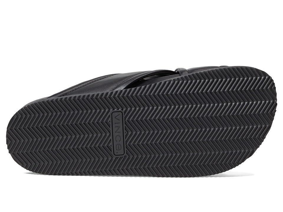 Mens Derek Leather Slide Sandals Product Image