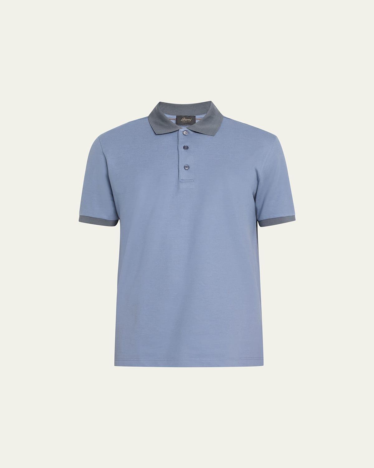 Men's Cotton Polo Shirt Product Image
