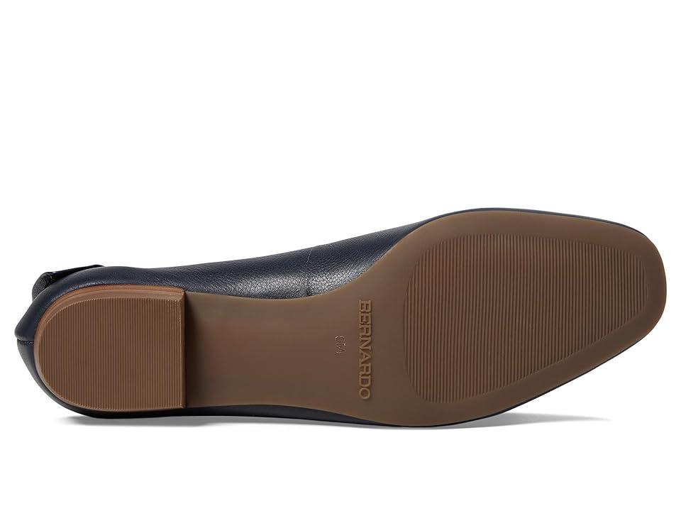 Womens Eloisa Leather Bow Flats Product Image