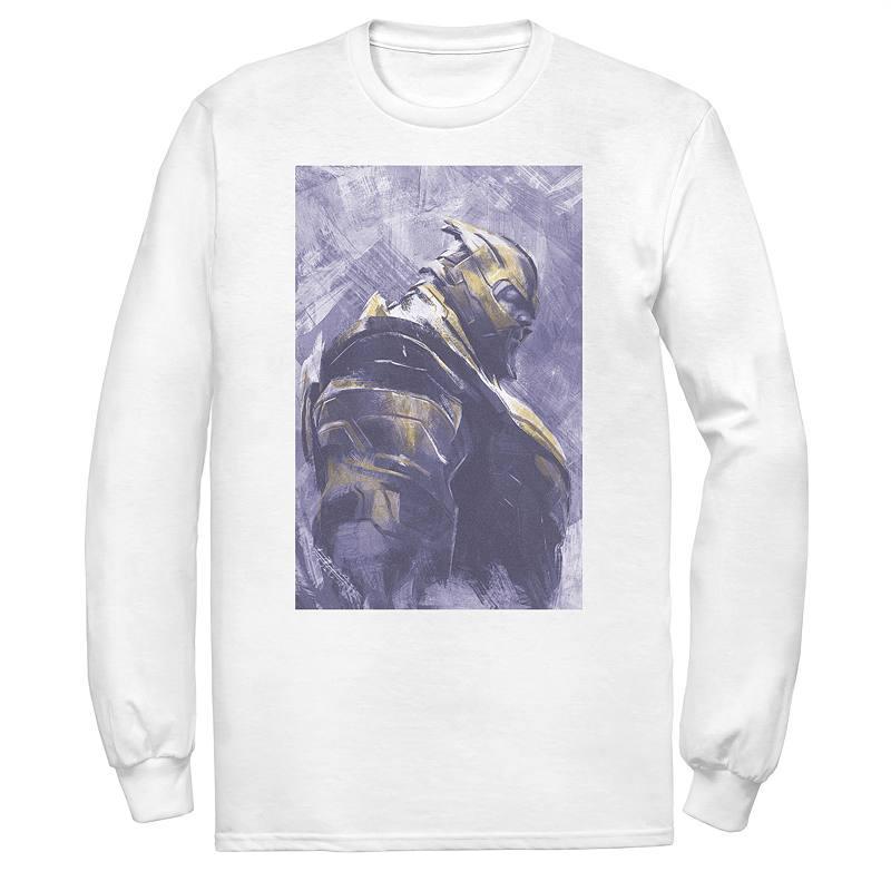 Men's Marvel Avengers Thanos Tee, Size: Large, White Product Image