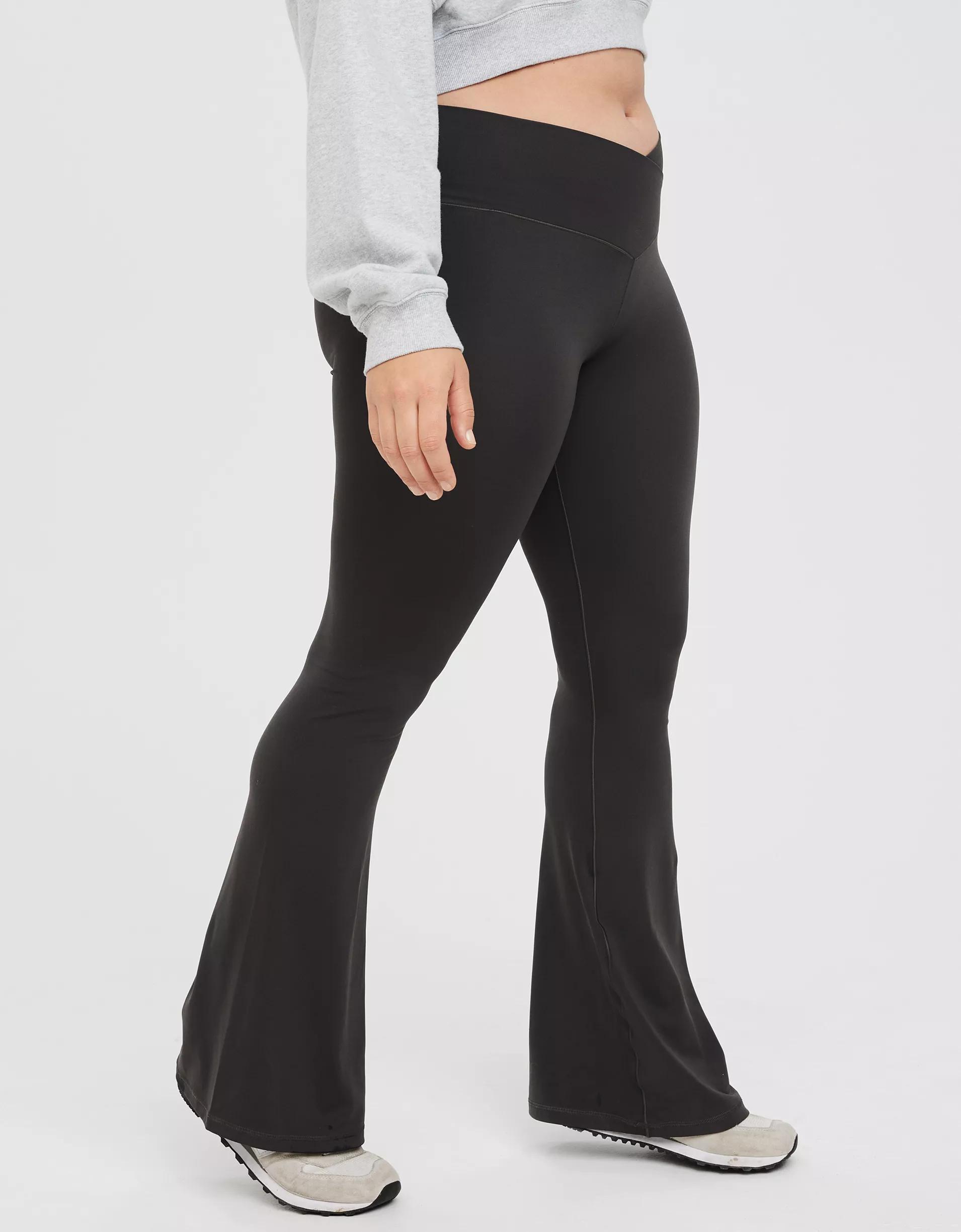OFFLINE By Aerie Real Me High Waisted Crossover Flare Legging Product Image