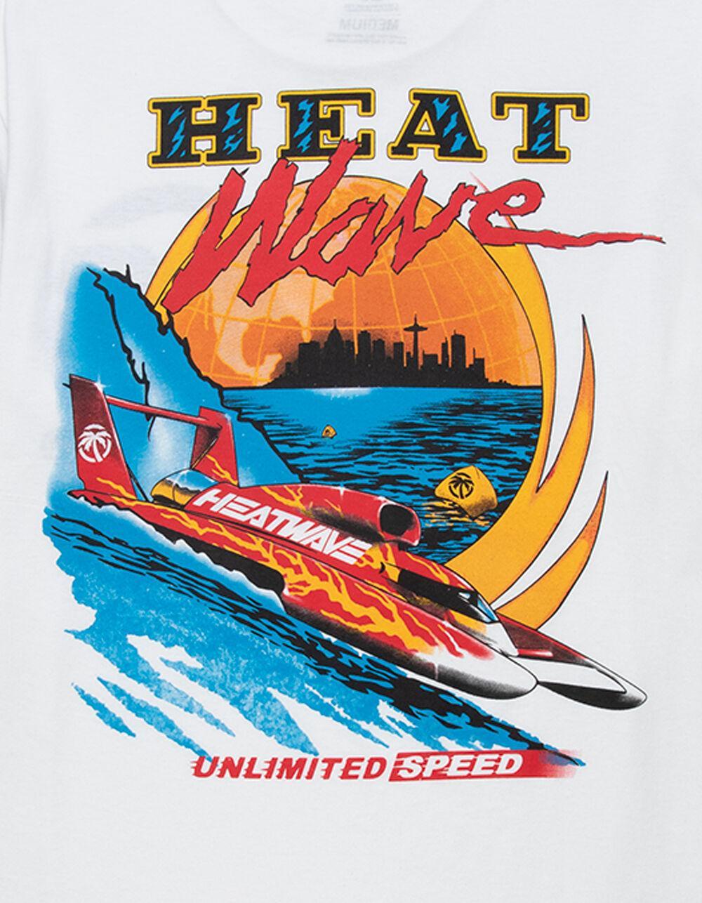 HEAT WAVE VISUAL Speed Mens Tee - WHITE Product Image
