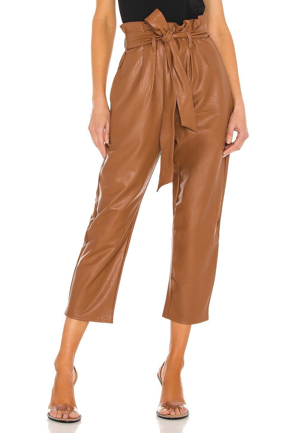 Faux Leather Paperbag Pant Commando Product Image