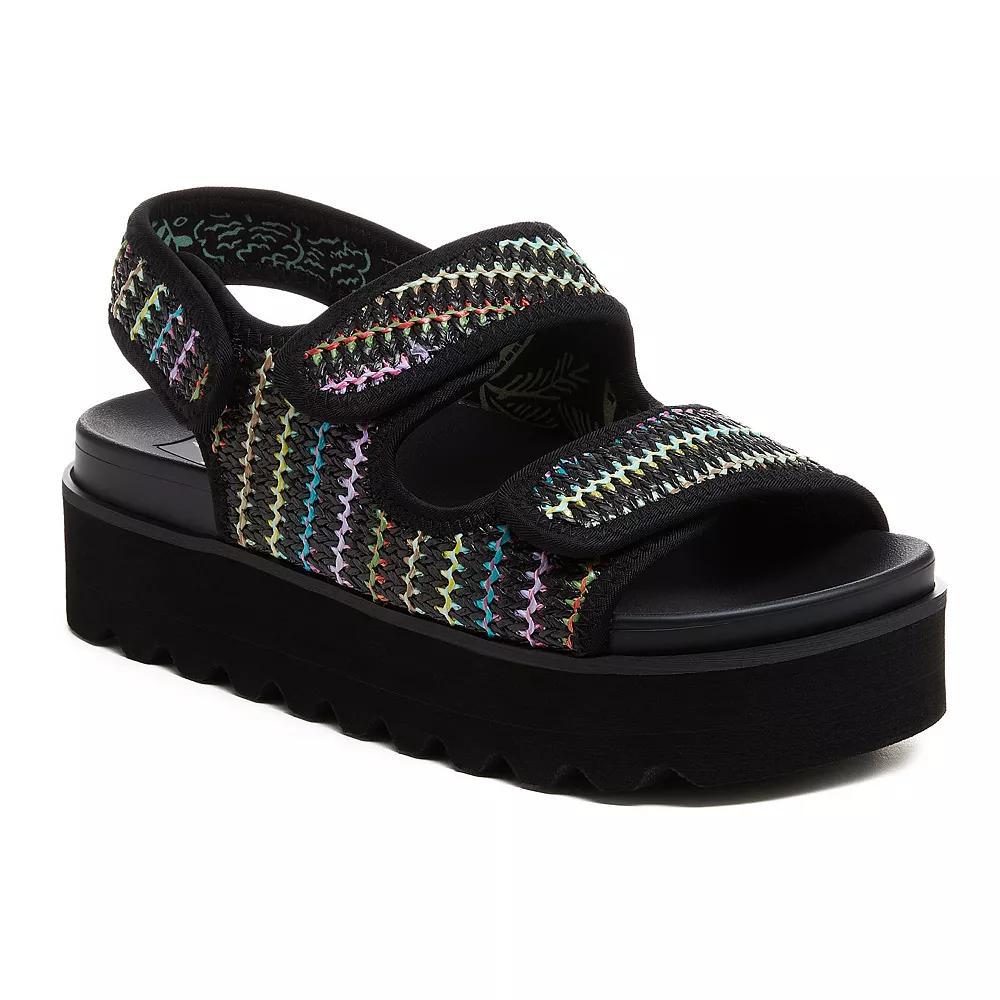 Rocket Dog Balmy Women's Platform Sandals, Size: 8, Black Team Product Image