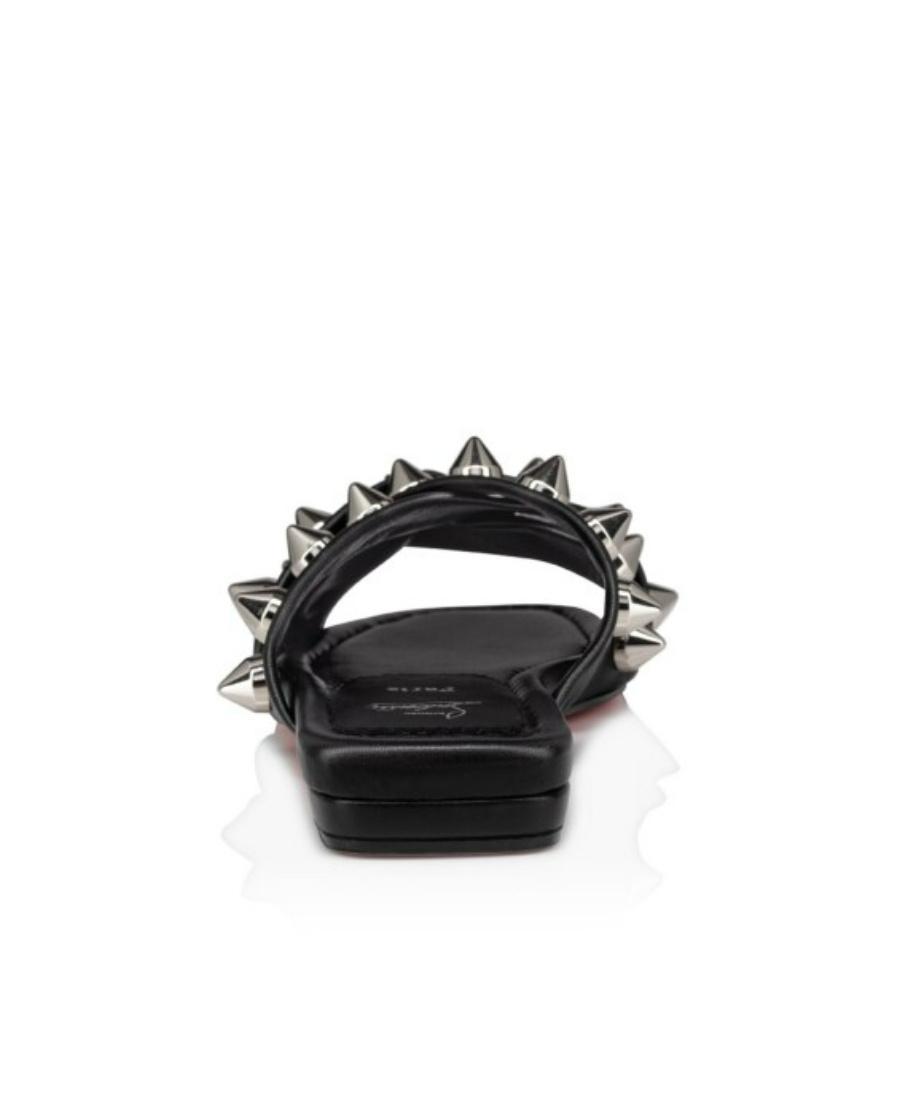 CHRISTIAN LOUBOUTIN Miss Spika Club Slide Sandal In Black Product Image