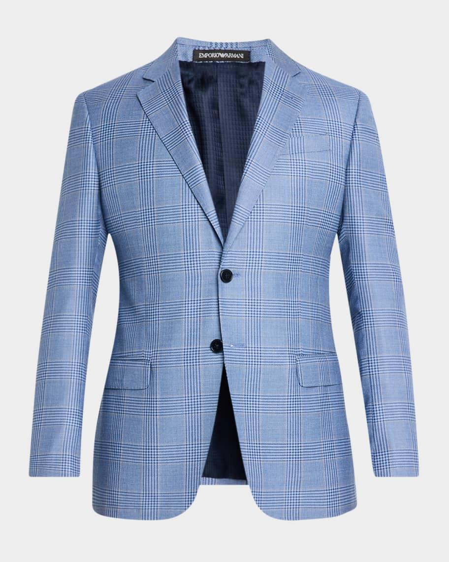 Mens Houndstooth Plaid Sport Coat Product Image