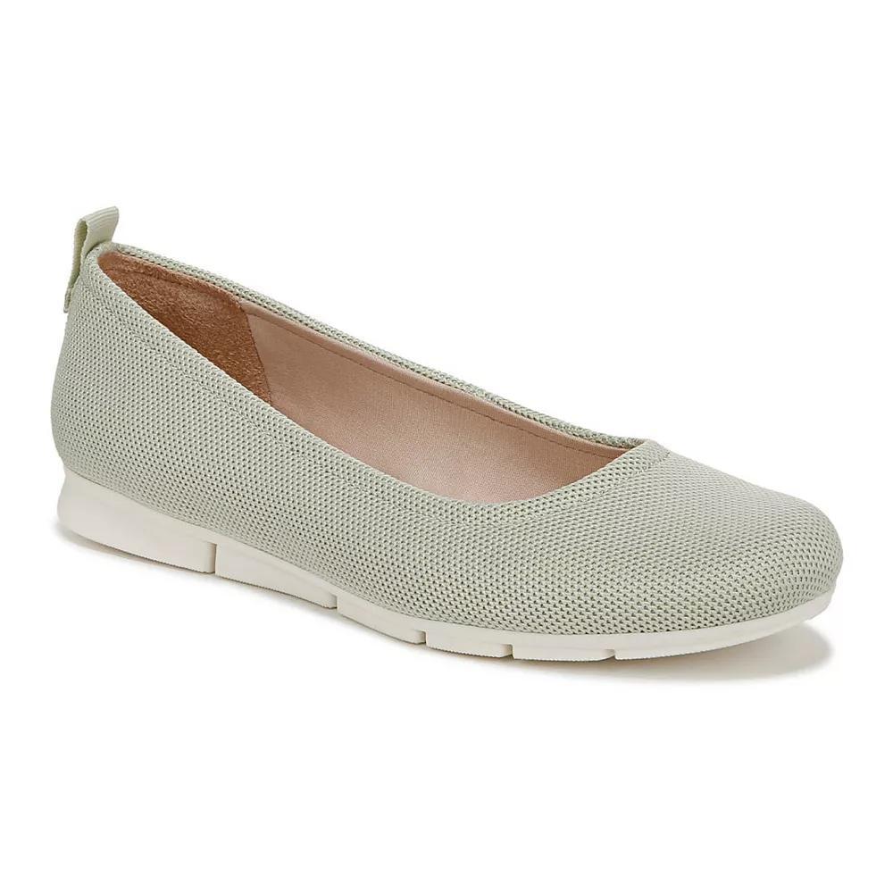 Dr. Scholl's Timeless Women's Ballerina Shoes, Size: 7 Wide, Aloe Green Product Image
