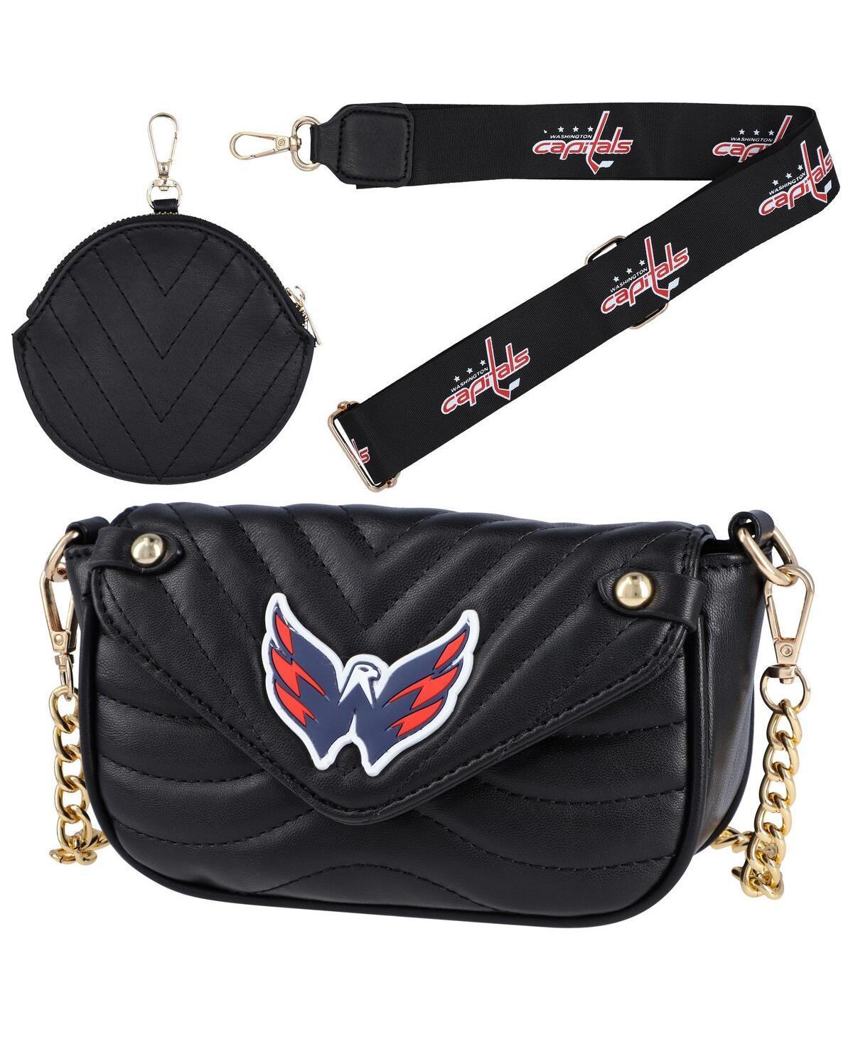 Womens Cuce Washington Capitals Vegan Leather Strap Bag Product Image