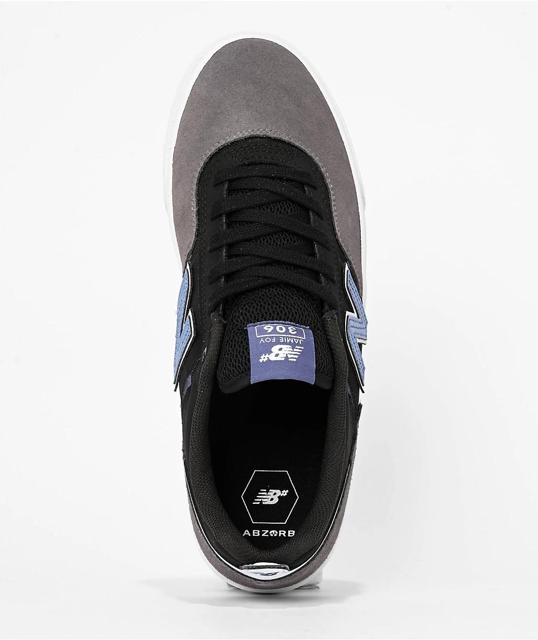 New Balance Numeric Jamie Foy 306 Castlerock & Black Skate Shoes Product Image