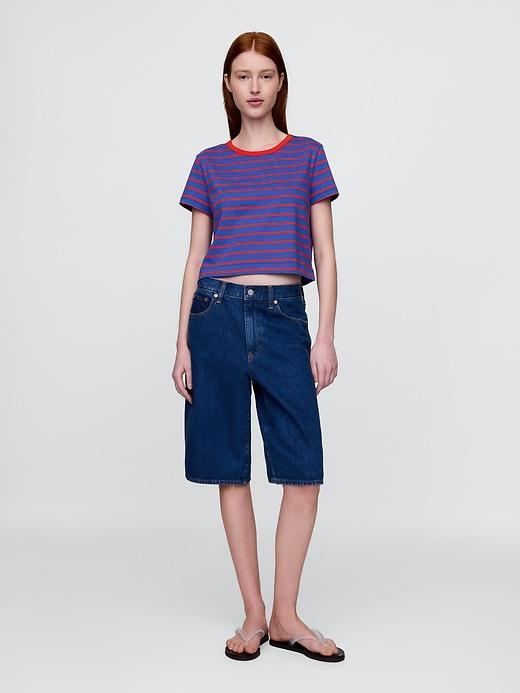Organic Cotton VintageSoft Cropped T-Shirt Product Image