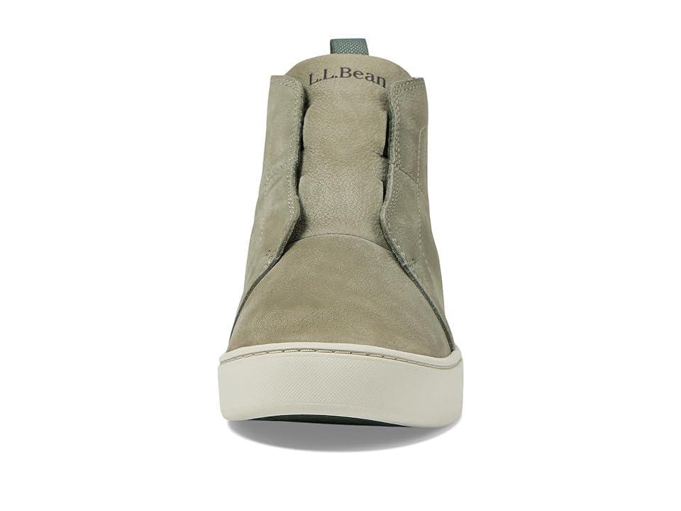 L.L.Bean Womens Eco Bay Leather Sneaker Booties Product Image