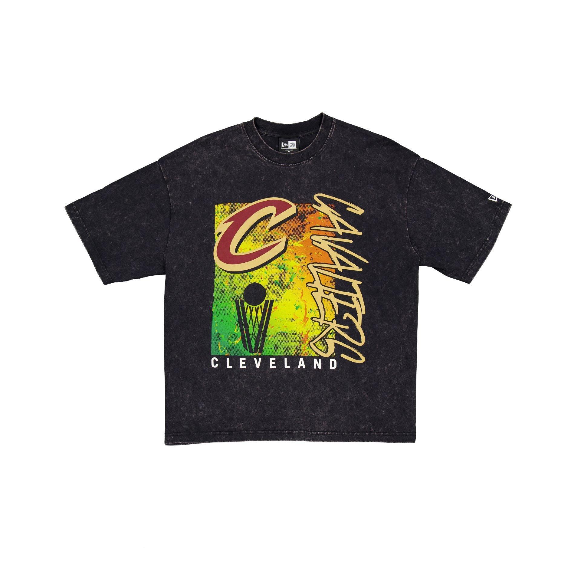 New York Knicks Sport Classics Boxy Black T-Shirt Male Product Image