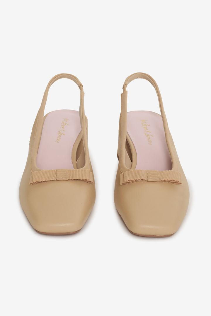 Josie Mule Heel — Neutral Product Image