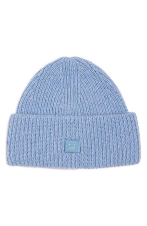 Womens Face Logo Wool Beanie Product Image