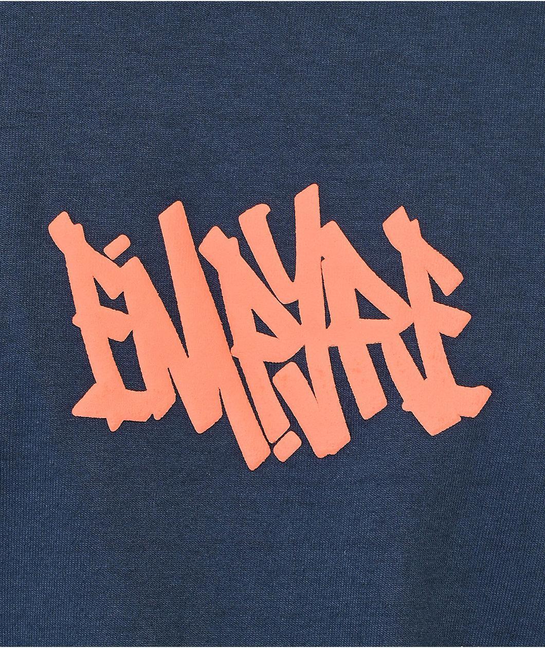 Empyre Script Logo Navy T-Shirt Product Image