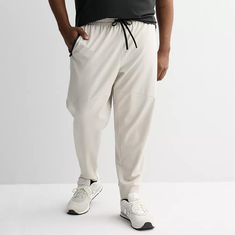 Big & Tall Tek Gear Performance Ponte Jogger Pants, Men's, Size: XL Tall, Brown Trap Product Image
