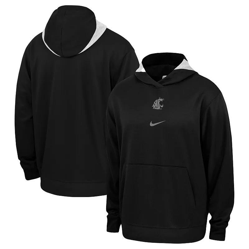 Mens Nike Black Army Black Knights Basketball Spotlight Performance Pullover Hoodie Product Image
