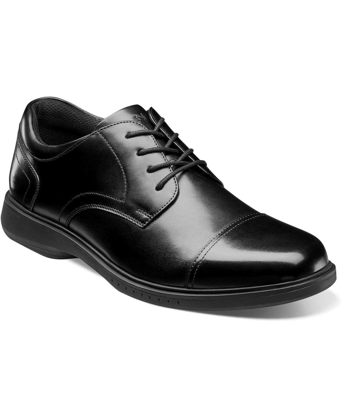 Nunn Bush Norcross Mens Cap Toe Oxford Dress Shoes Red Product Image