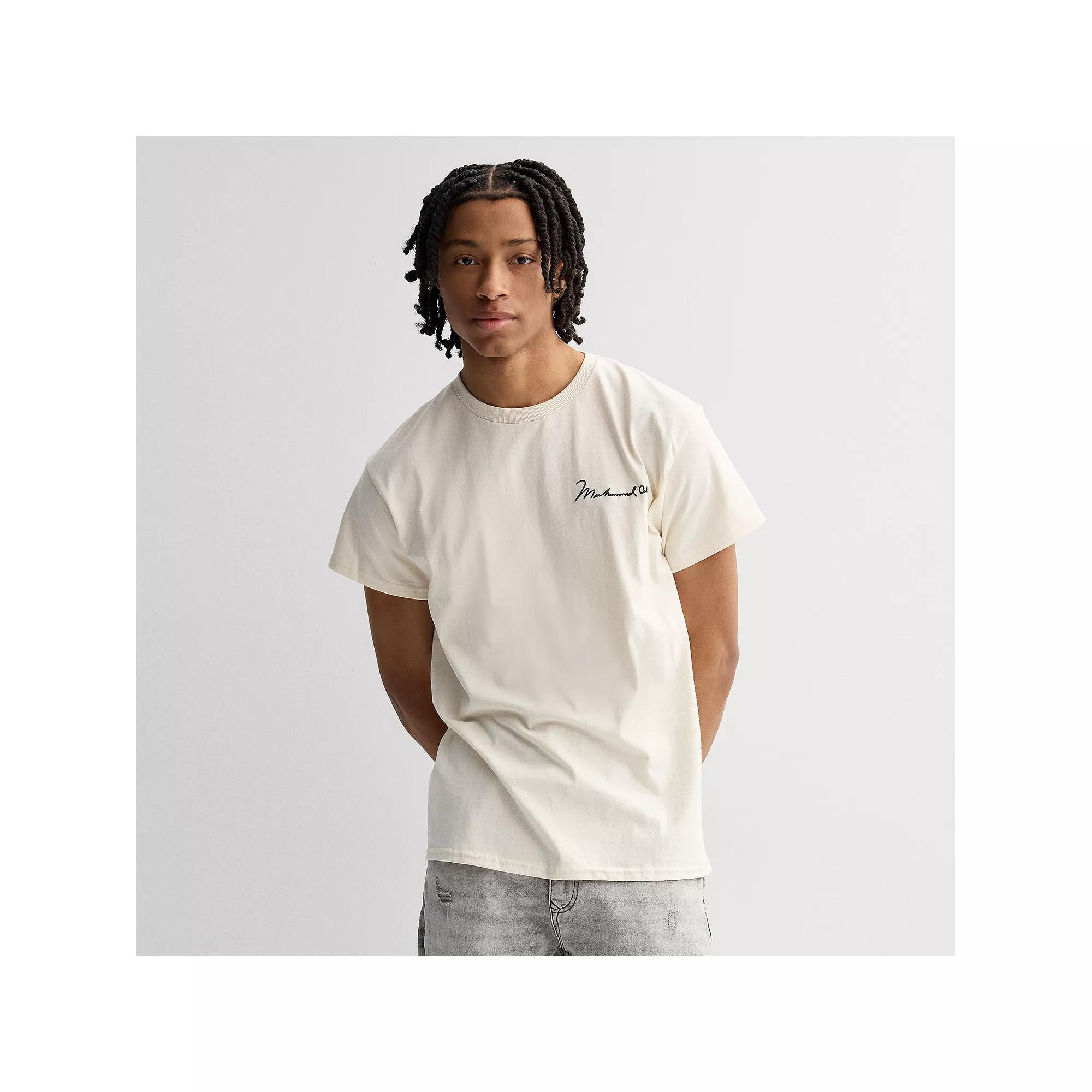 Men's Muhammad Ali Graphic Tee, Size: XXL, Ivory Product Image