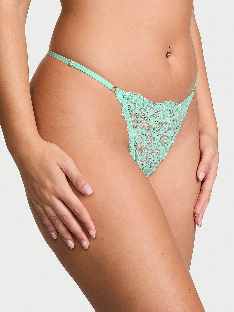 Lace Adjustable V-String Panty Product Image