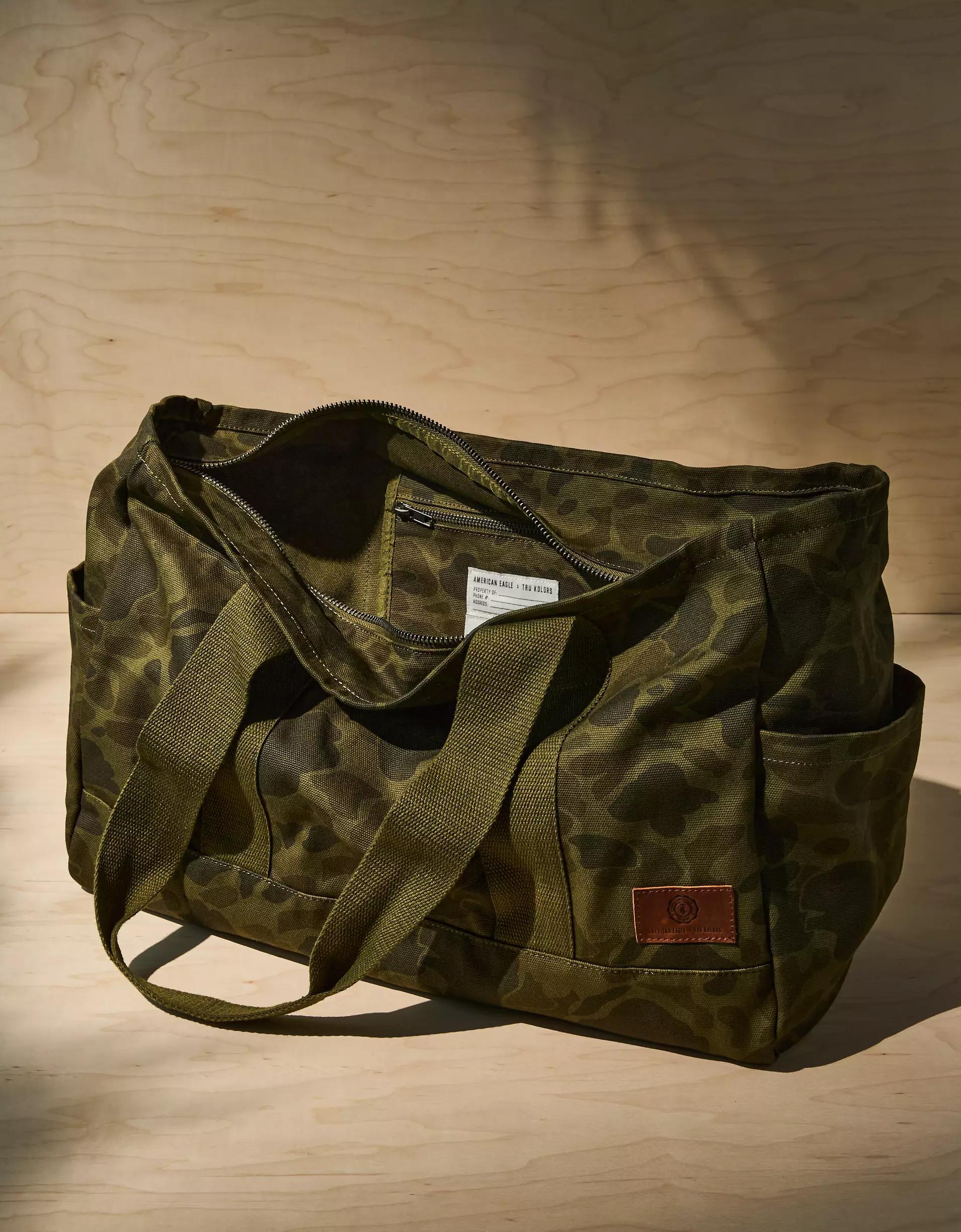 AE x Tru Kolors Camo Canvas Tote Bag Product Image