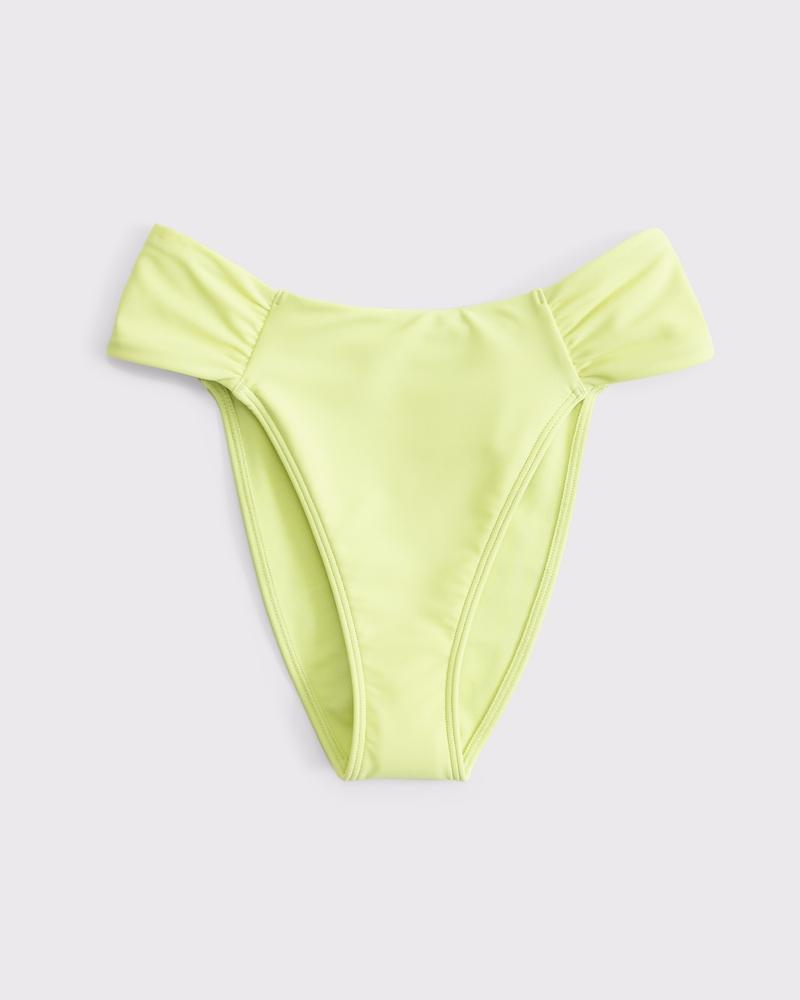 Ruched-Side Mid Rise Moderate Bottom Product Image