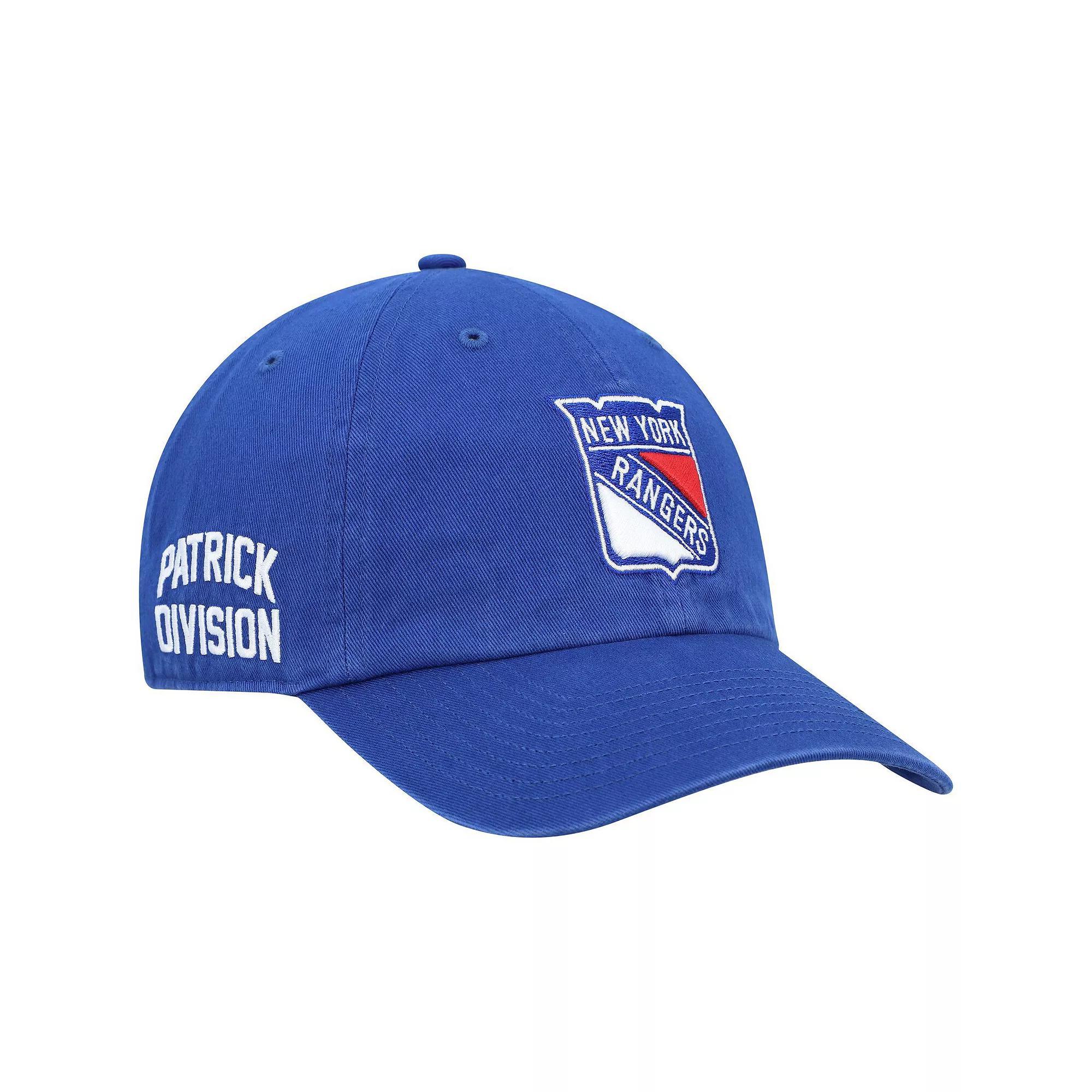 Mens 47 Royal New York Rangers Clean Up Adjustable Hat Product Image