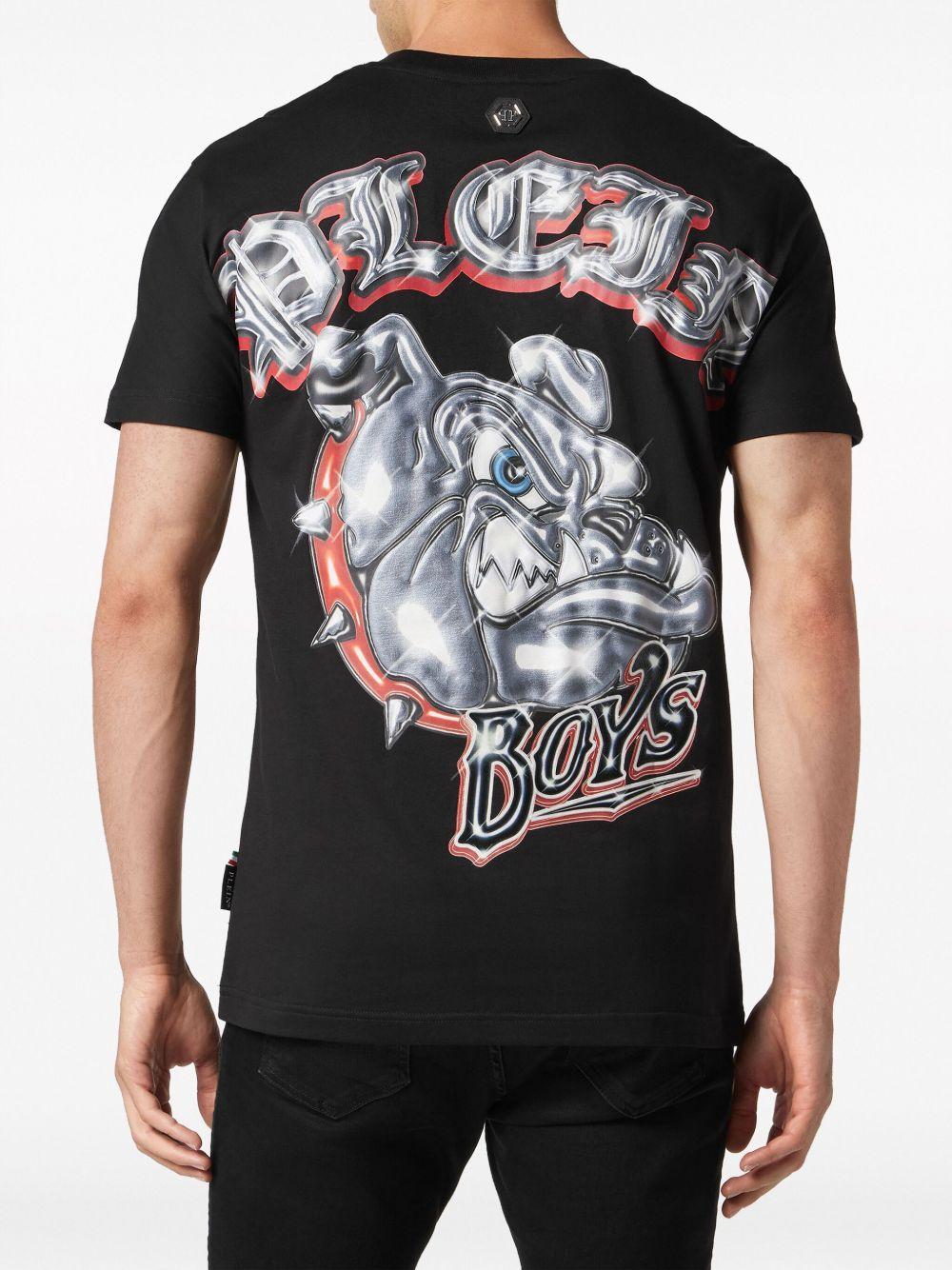 Bulldogs-print cotton T-shirt Product Image