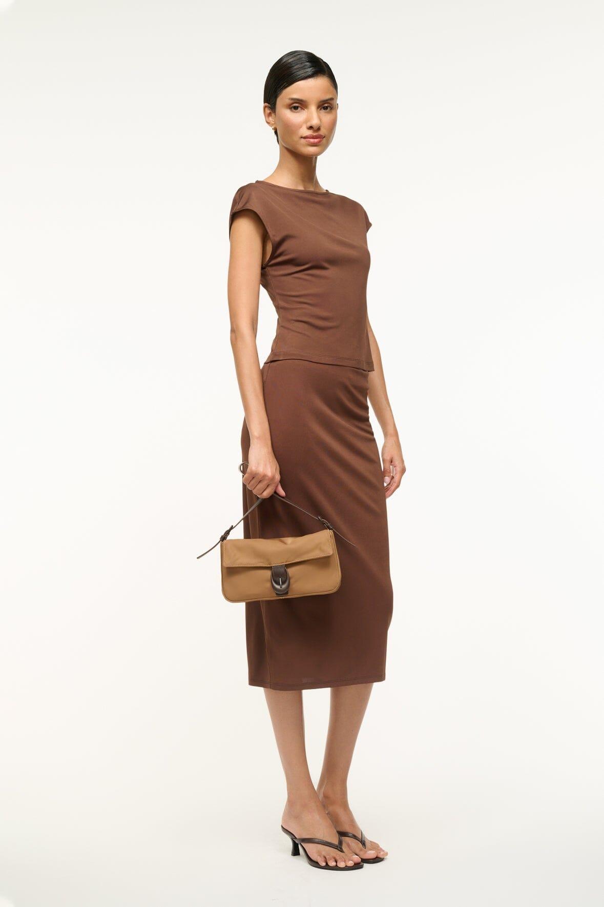 HARLOW BAG | CAMEL NYLON Product Image