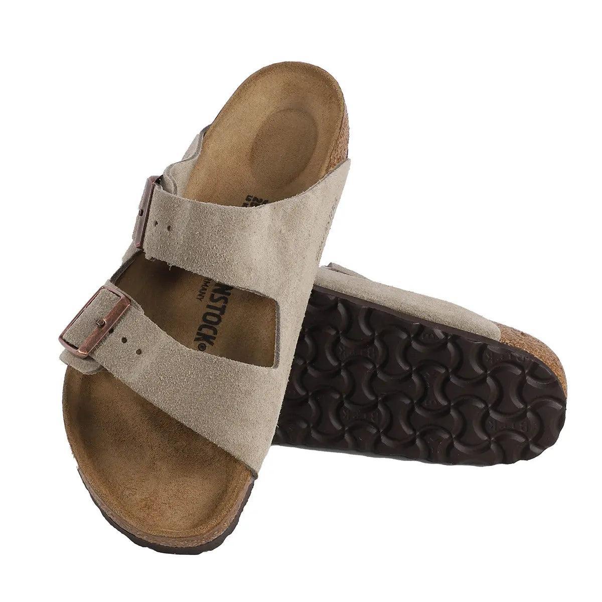 Birkenstock Arizona Suede Leather Sandals Product Image