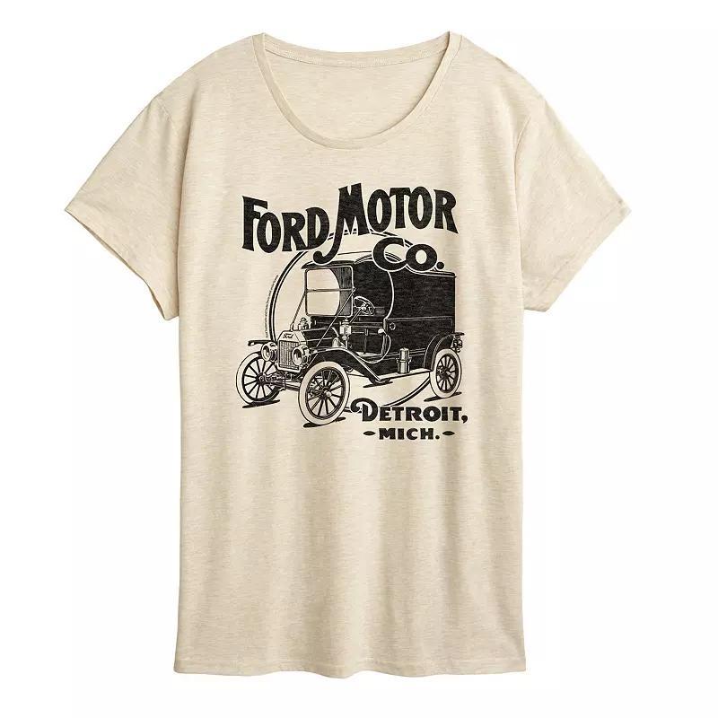 Womens Ford 1911 Model Car Graphic Tee Product Image