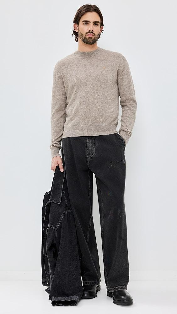 Acne Studios Kalas Yak Crewneck Sweater | Shopbop Product Image