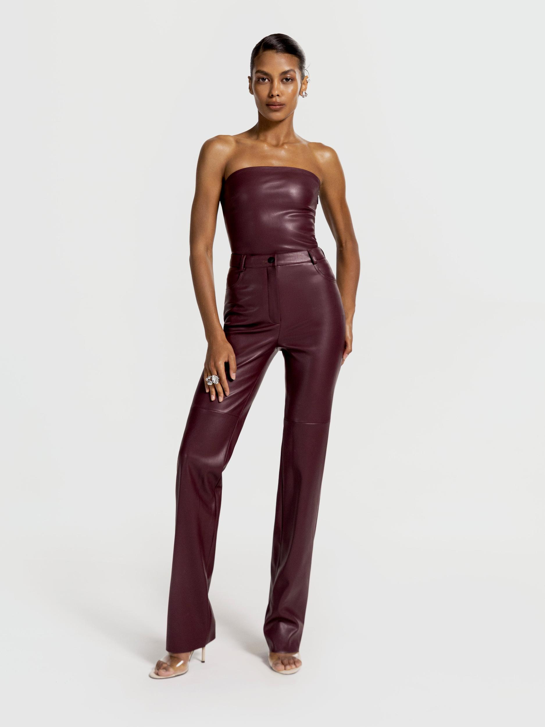 Killa bandeau in Plum Product Image
