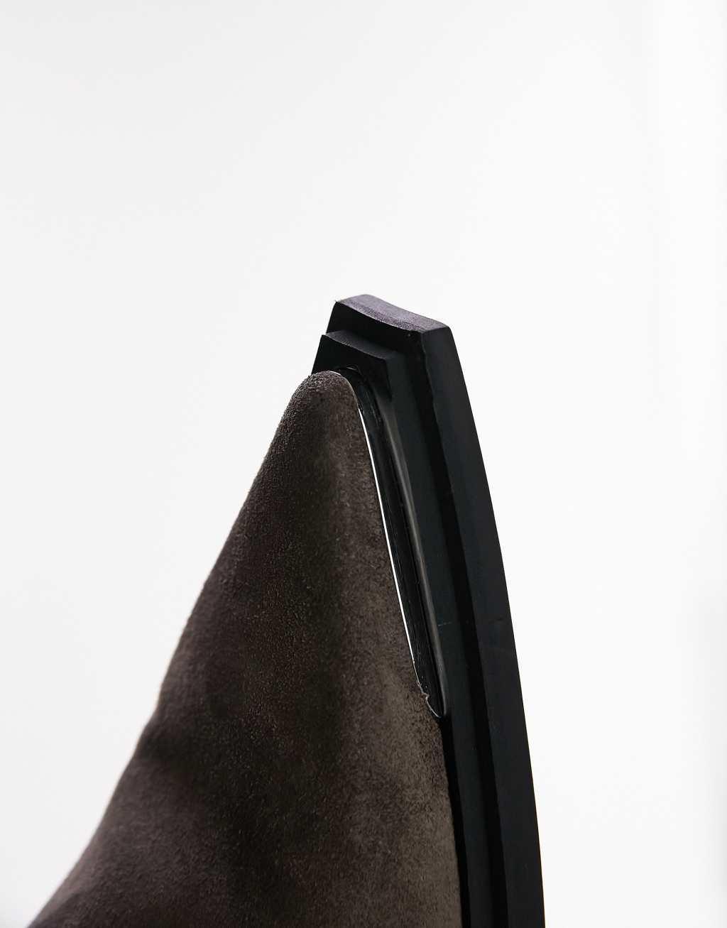 Topshop Riley leather western boot Product Image
