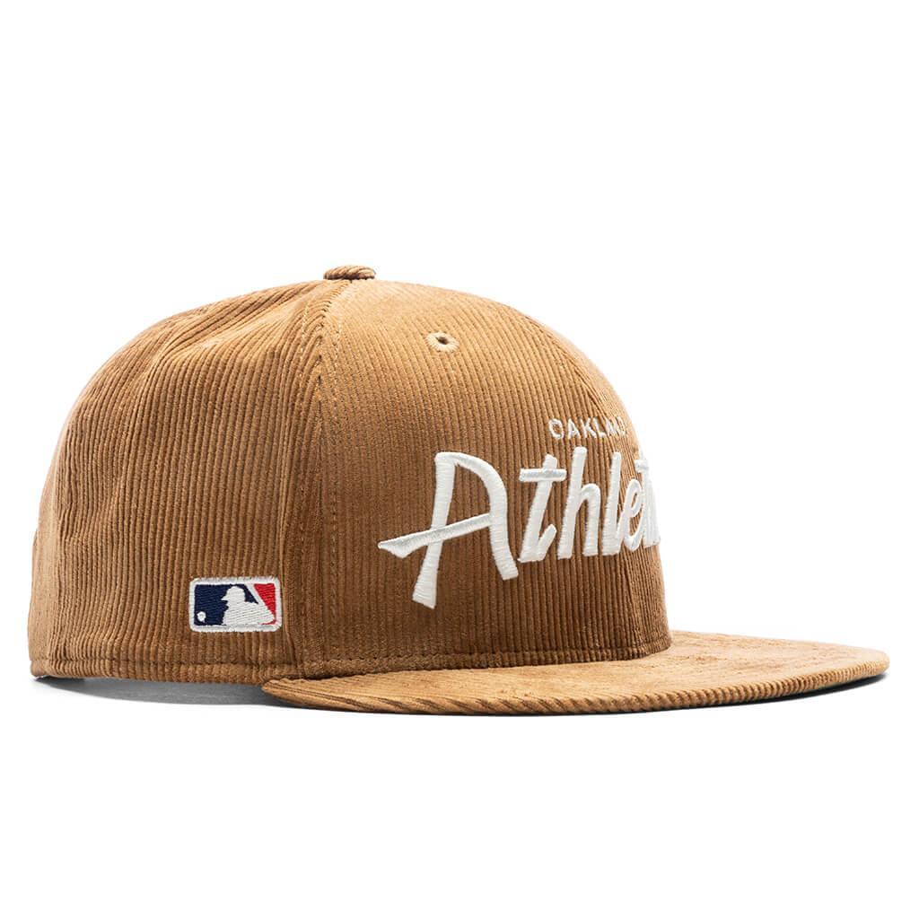 Corduroy Script 9Fifty Snapback - Oakland Athletics Male Product Image