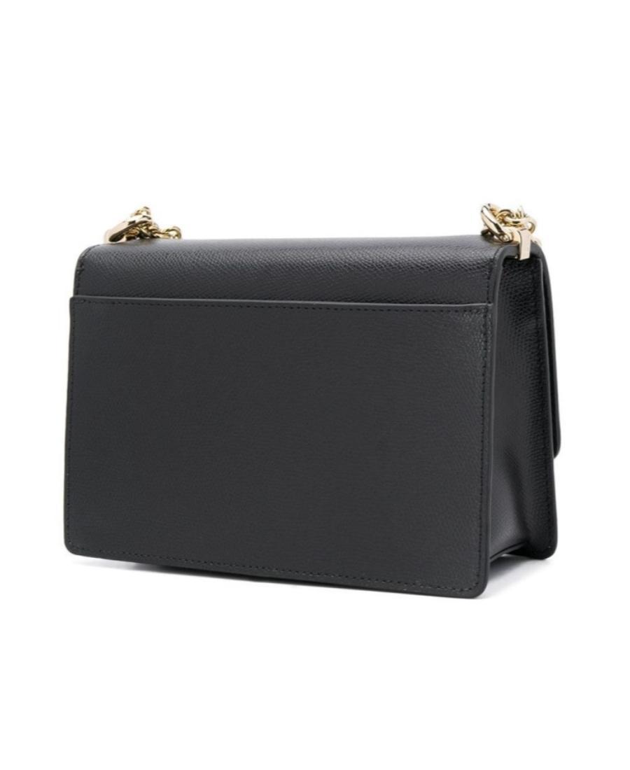 FURLA Monogram Clasp Crossbody Bag In Black Product Image