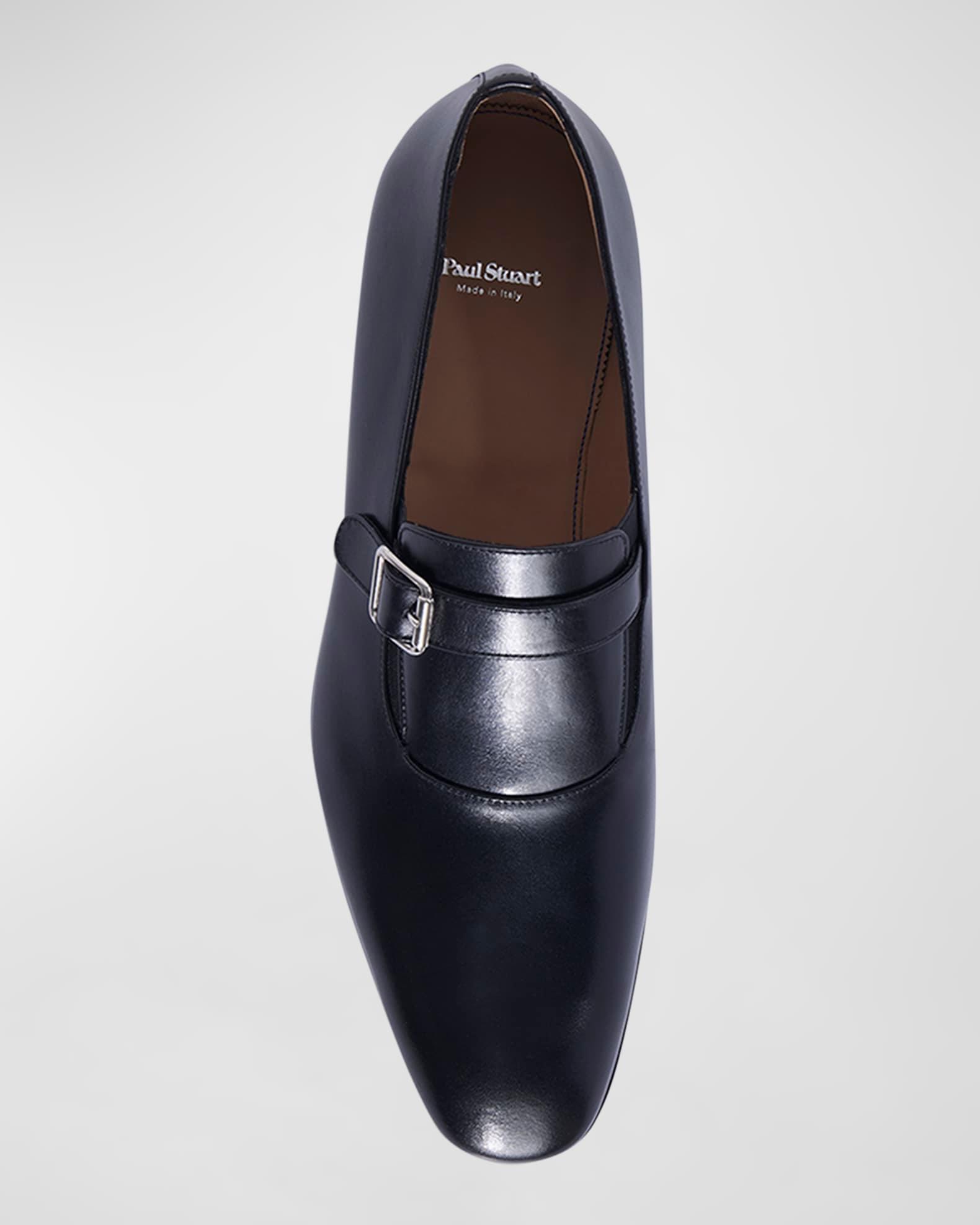 Men's Horace Leather Single-Monk Strap Loafers Product Image