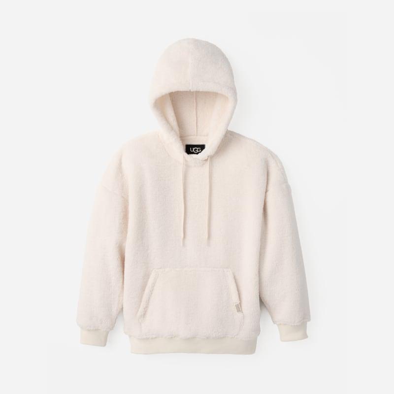 Womens Loyra Faux Shearling Hoodie Product Image