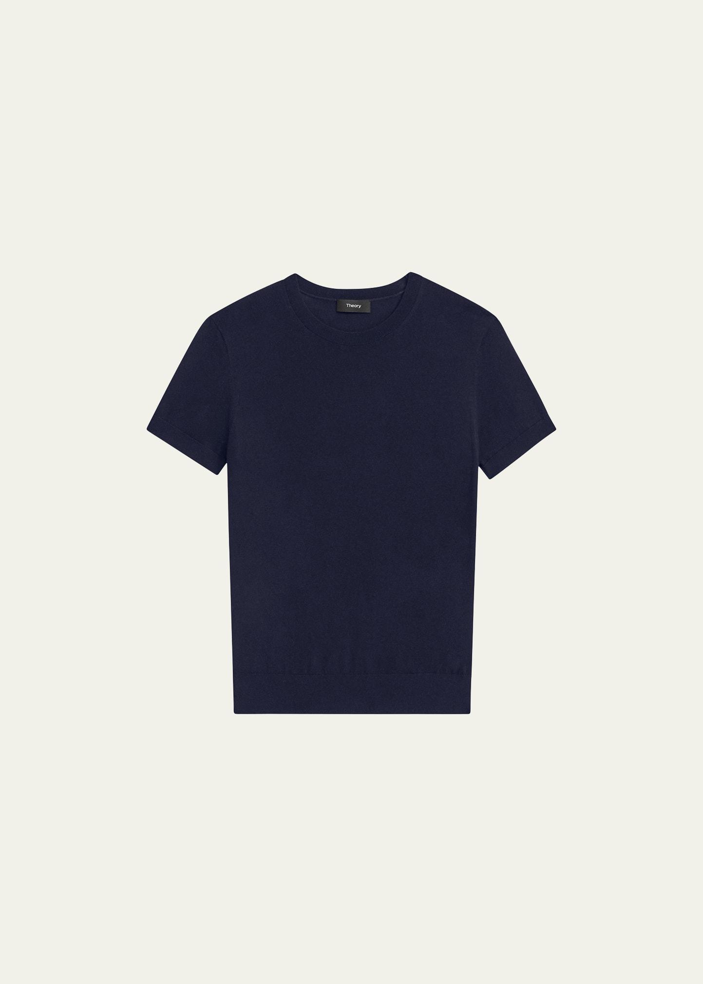 Basic Regal Wool Short-Sleeve Tee Product Image
