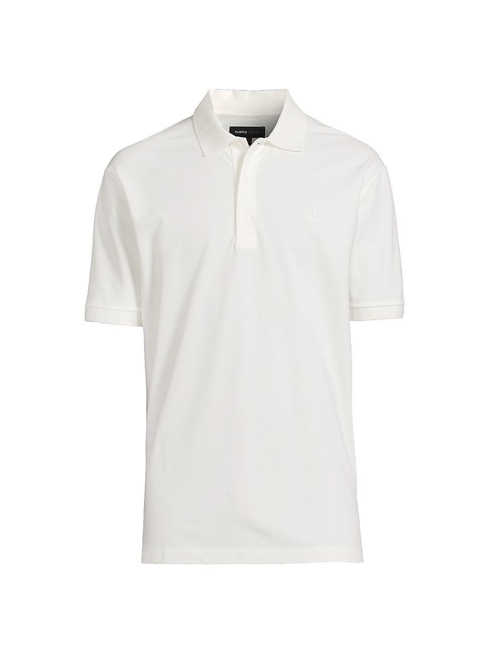 Men's Pique Stretch Polo Shirt Product Image
