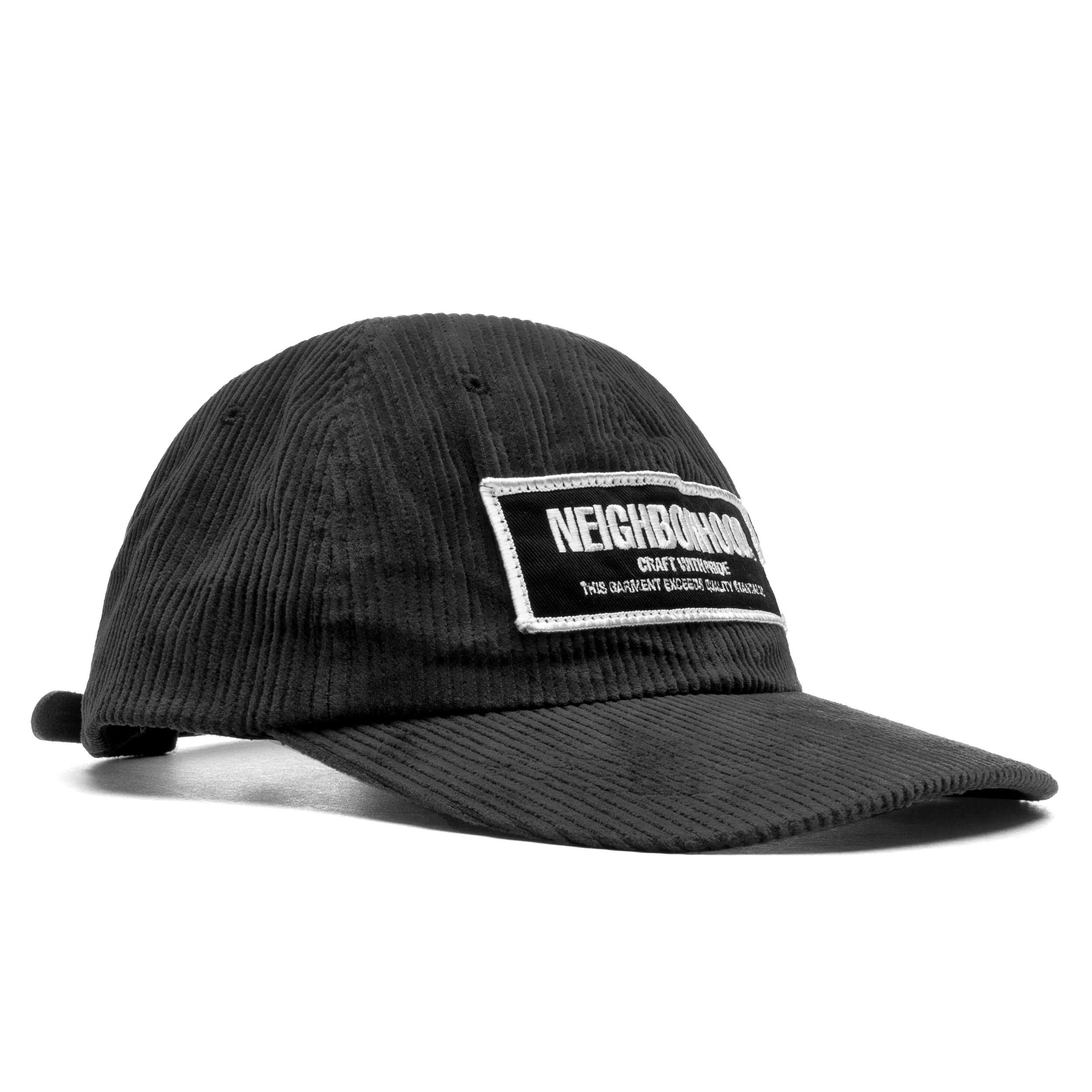 Corduroy Dad Cap - Black Male Product Image