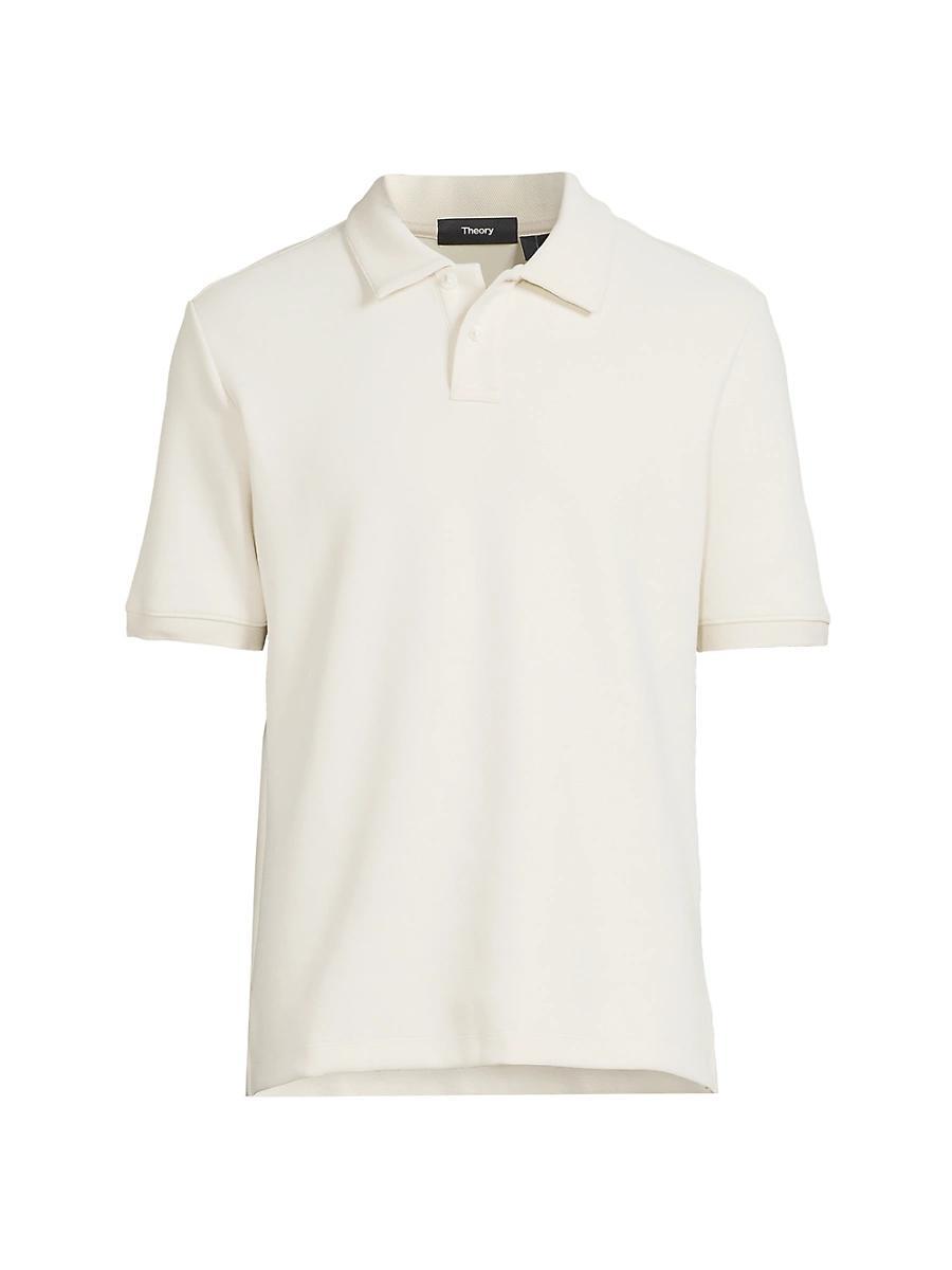 Mens Delroy Double-Knit Polo Shirt Product Image