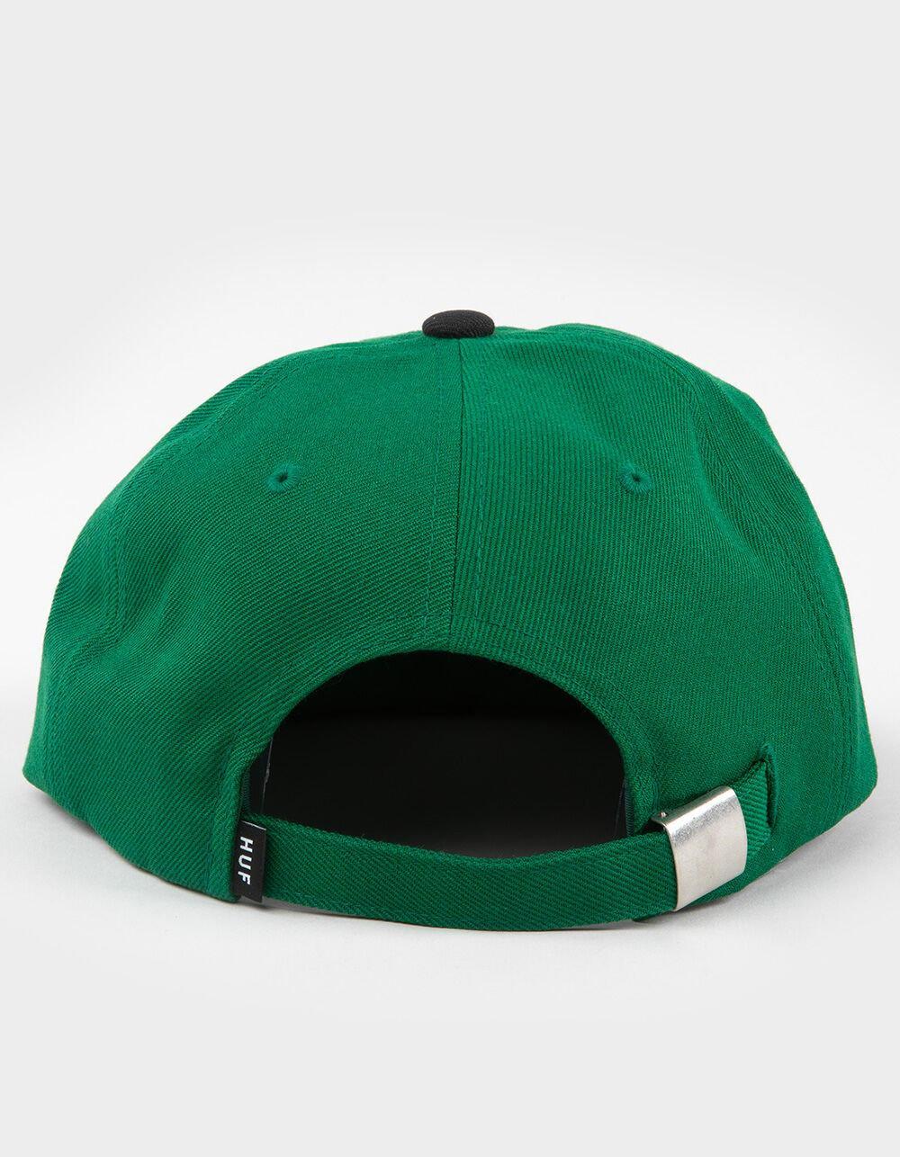 HUF Classic H 6 Panel Strapback Hat - GREEN Product Image
