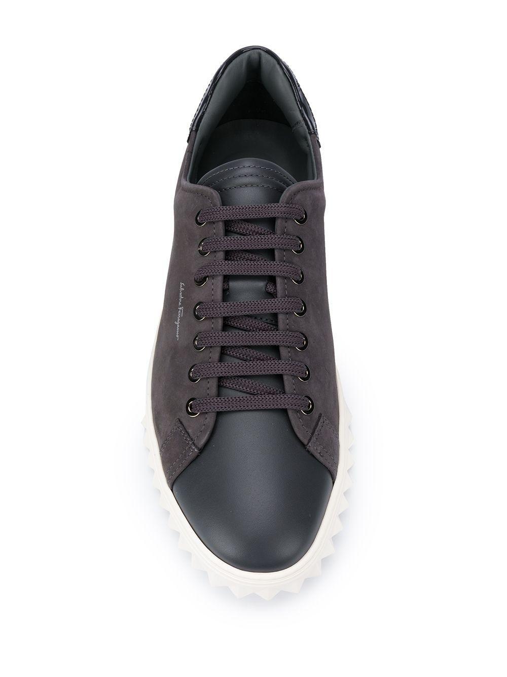 contrast panel low-top sneakers Product Image